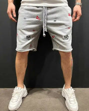 Leuke joggershorts met print