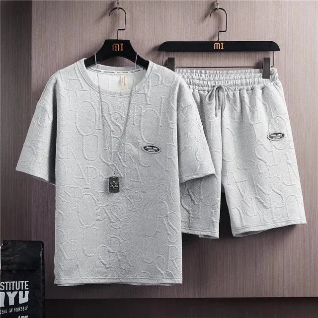 Pantalones cortos con textura