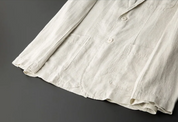Chaqueta blazer de algodón ligero