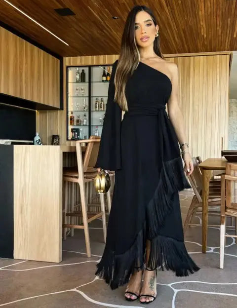 Selena ™ vestido de borla