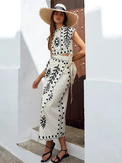 Francesca ™ conjunto bordado