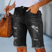 Pantalones Cortos de Mezclilla Tina™