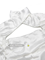 Remi ™ vestido corto drapeado