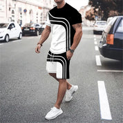 Conjunto de camisetas Line waves