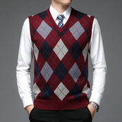 Cuadros jersey chaleco tanque