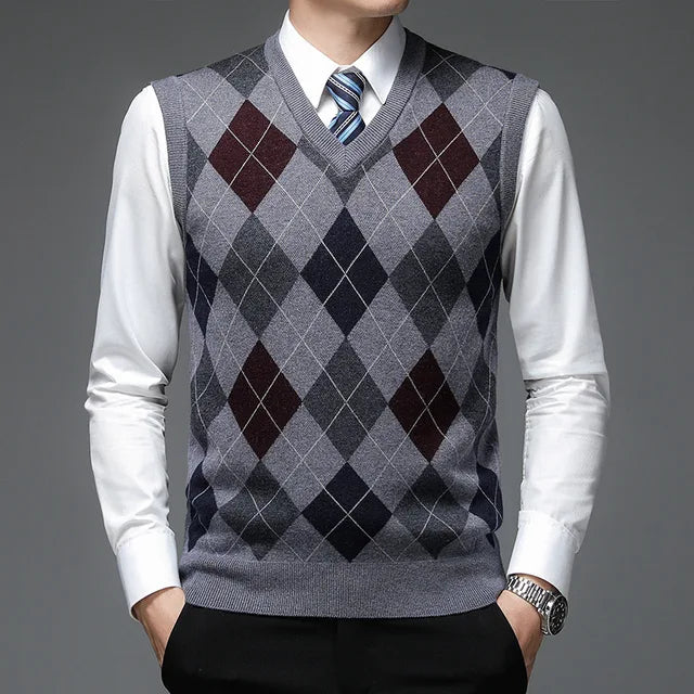 Cuadros jersey chaleco tanque