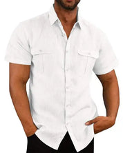 Camisa abierta con cuello