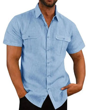 Camisa abierta con cuello