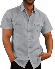 Camisa abierta con cuello
