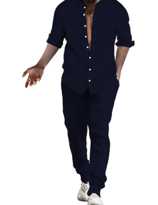 Conjunto pantalón top rayas lisas