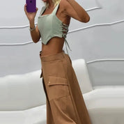 Irie ™ conjunto de top y falda