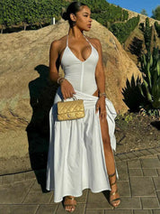 Phaia ™ conjunto falda top hueco