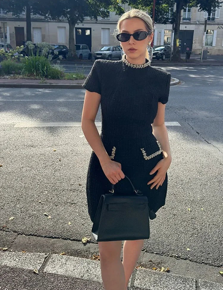 Brynn ™ vestido de lujo con cuentas