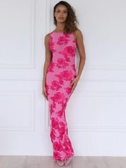 Kynlee ™ vestido largo floral