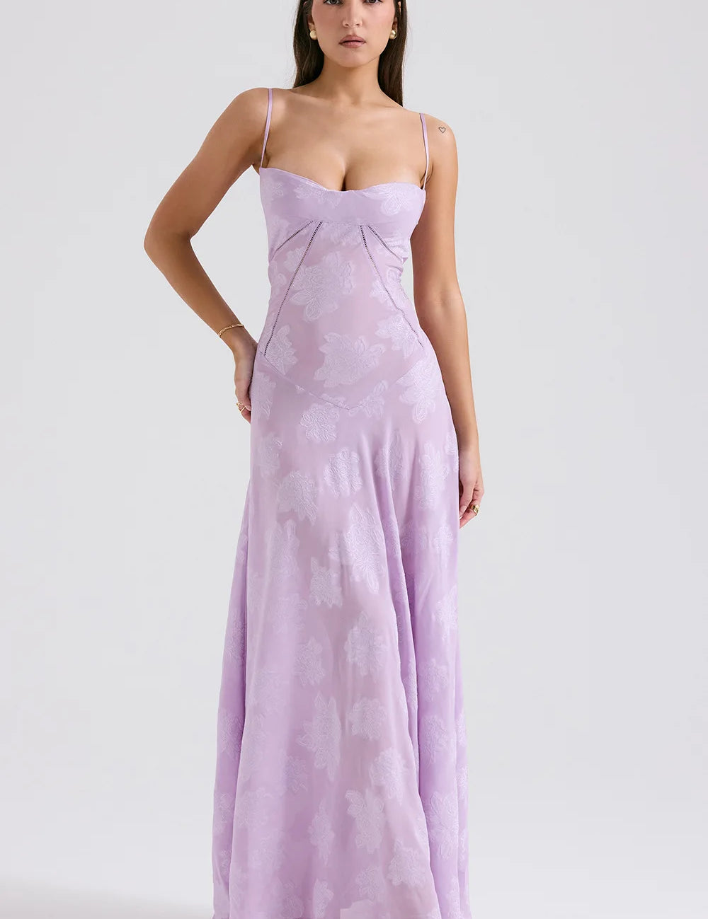 Esmeralda - vestido largo de encaje