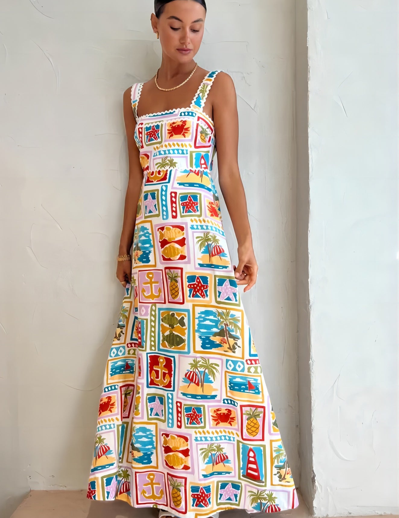 Vestido Leonor™ Colorido y Elegante