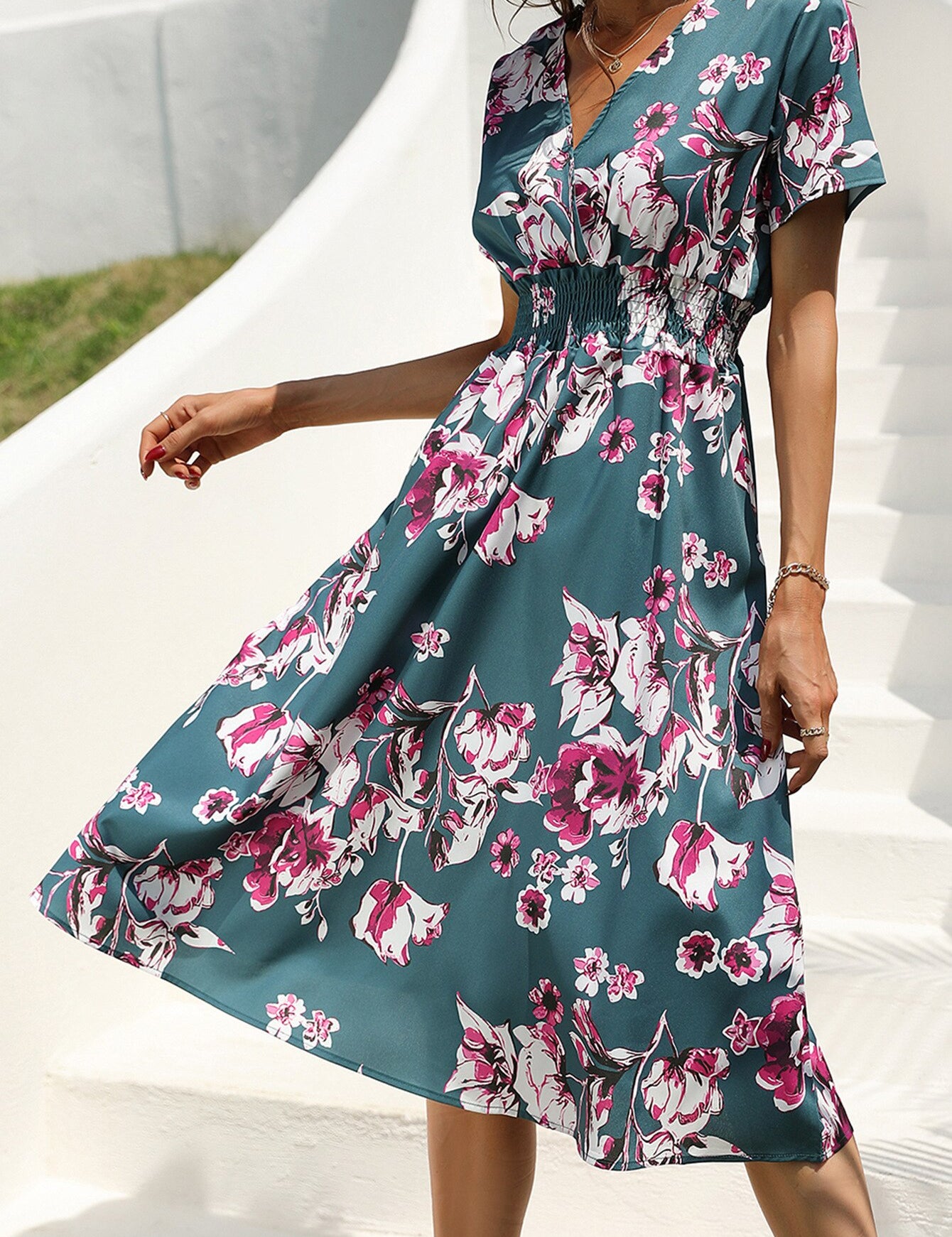 Vestido Viviana™ Modelo floral y casual