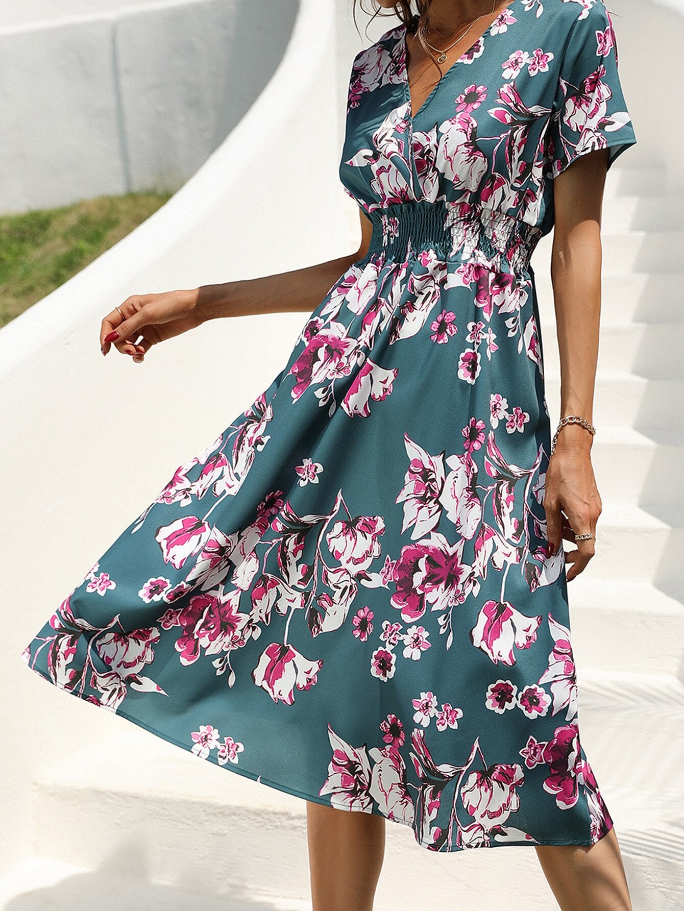 Vestido Viviana™ Modelo floral y casual