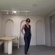 Damaris ™ conjunto de chaquetón y pantalón