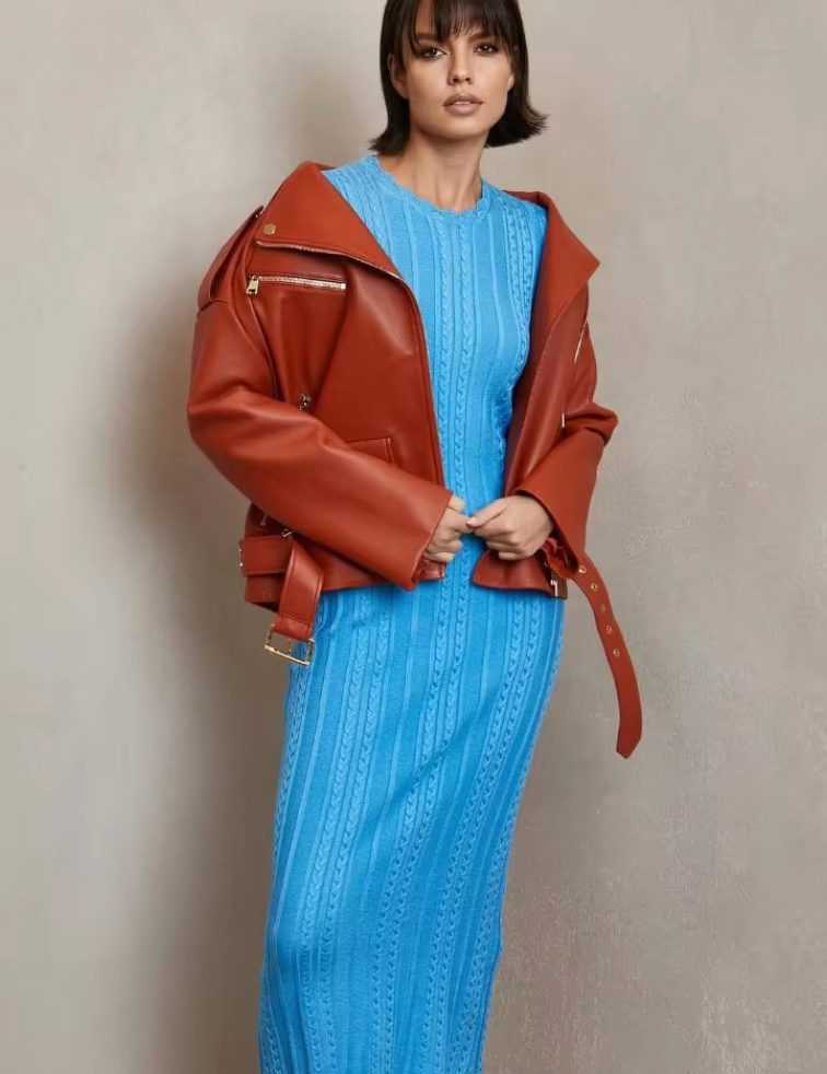 Adele ™ maxi vestido de punto