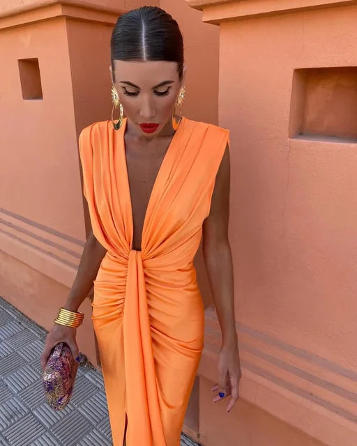Sexy-Pleated-Lace-Up-Deep-V-Neck-Women-Dress-Chic-Solid-Sleeveless-High-Waist-Split-Dresses.jpg_640x640_526a8bd4-2d18-43ce-813e-812818926771.webp