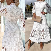 Kaia ™ vestido de cuello elegante
