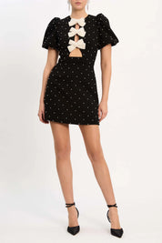 Vestido Libi™ Corto con Detalles de Corazón