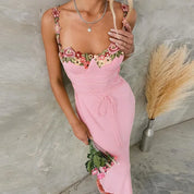 Vestido Margaret™ Rosa y Floral