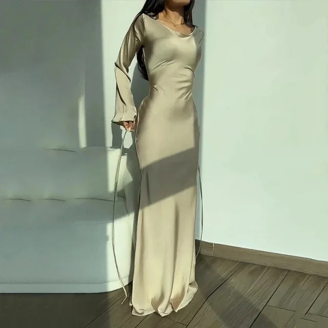 Women-Dress-2024-Fashion-Simple-Round-Neck-Satin-Flare-Sleeve-Lace-Up-Slim-Dresses-Female-Sexy.jpg_640x640_8e82bd89-4f7f-4591-a1f3-b9320c5148fe.webp