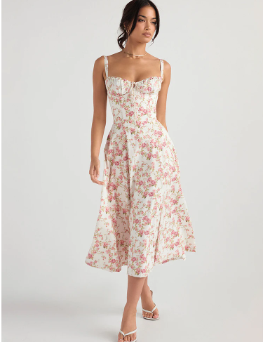 Natalia ™ vestido midi elegante