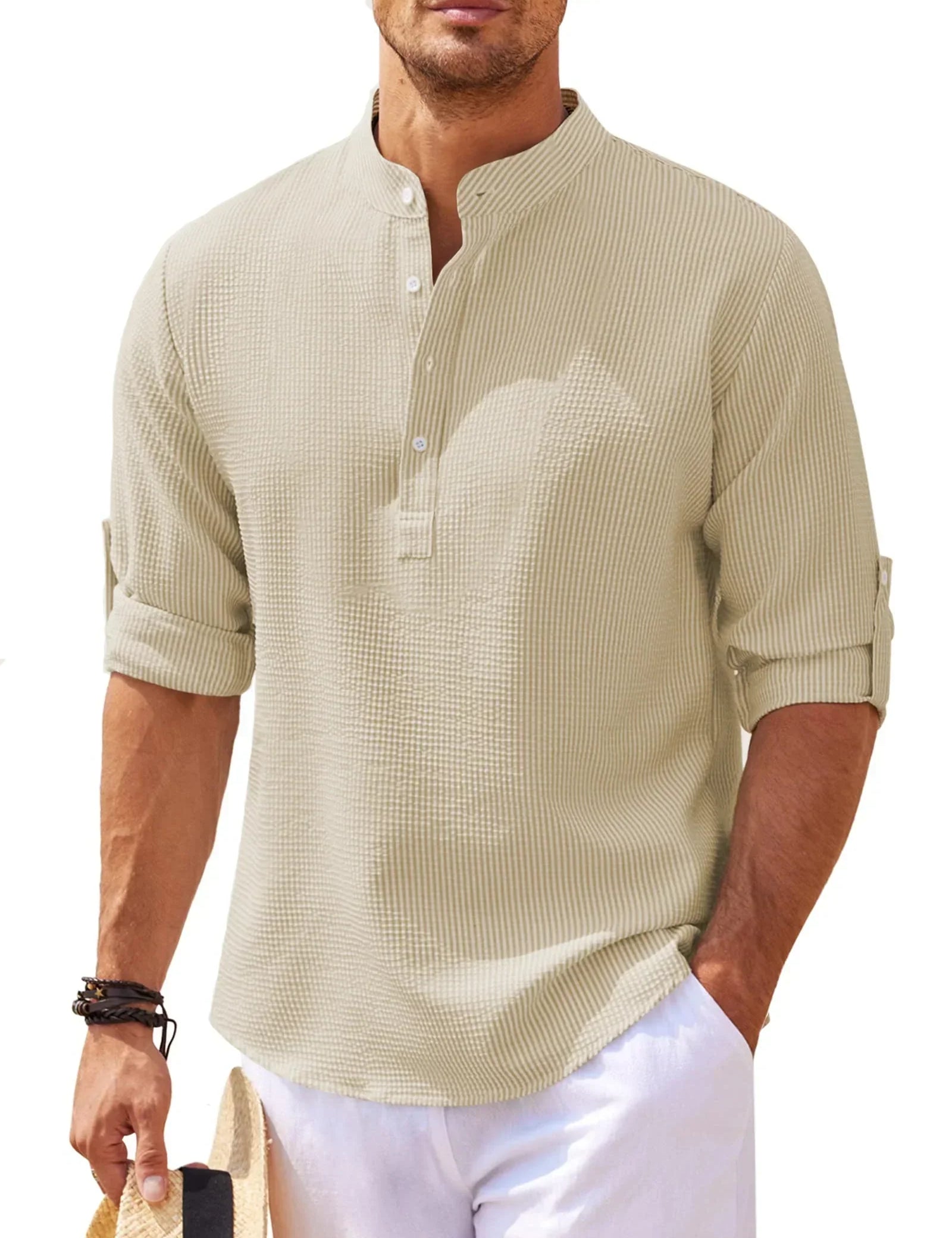 Camisa Anti-Sudor Elegante™ Modelo UltraComfort.
