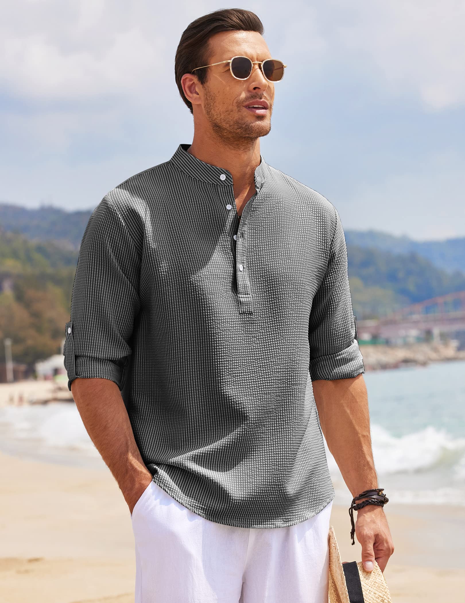Camisa Anti-Sudor Elegante™ Modelo UltraComfort.