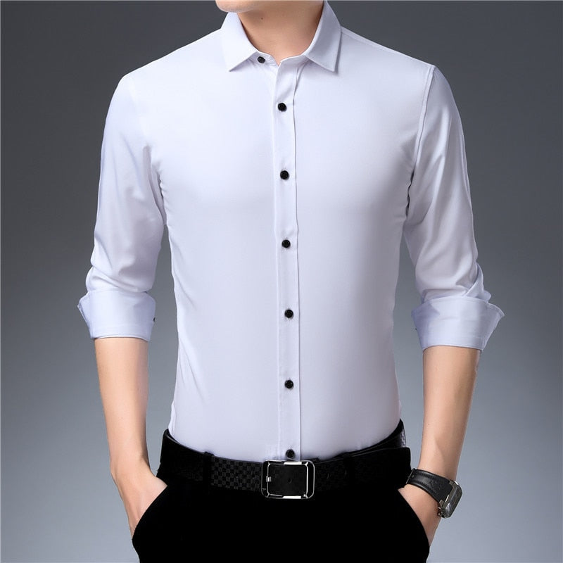 Camisa Elástica Antiarrugas™
