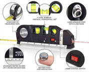 Herramienta Multiusos Nivel Laser 4 en 1