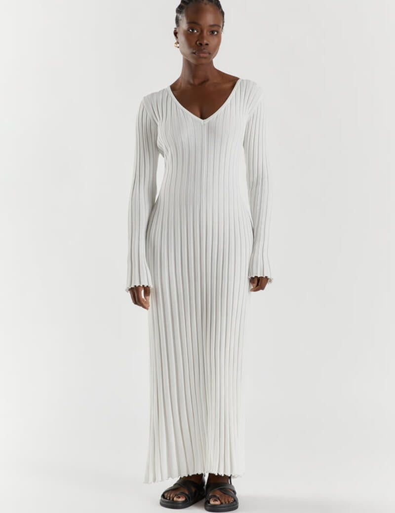 Vestido Zoe™ Elegante con escote en V