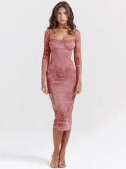 Vestido Cecilia™  Elegante y Rosa