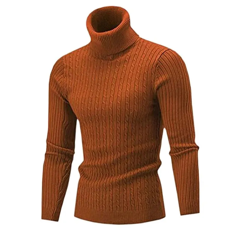 Su-ter-de-Cuello-Vuelto-Alto-para-Hombre-Jersey-de-Punto-Ajustado-C-lido-Prenda-Informal.webp