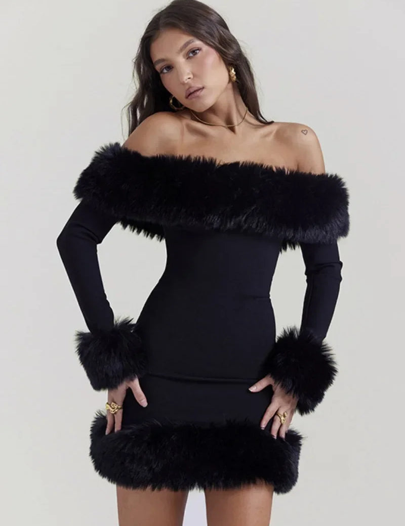 Woman-Clothing-Off-Shoulder-Slash-Neck-Fur-Patchwork-Black-Dress-2023-Autumn-Long-Sleeve-Bodycon-Short.webp