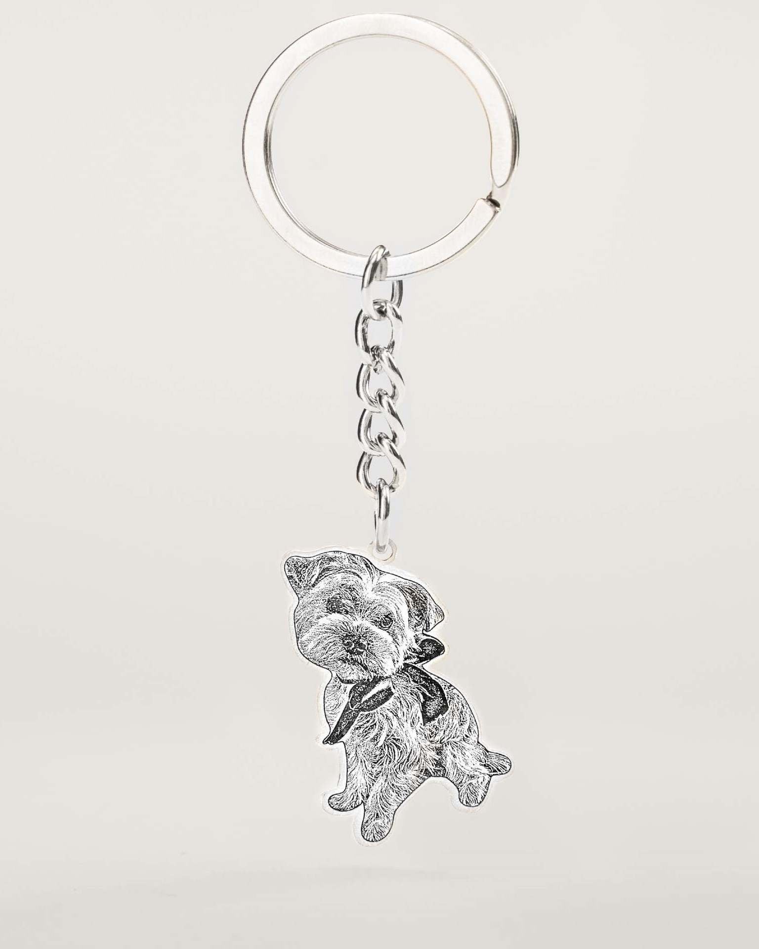 Llavero de Mascota Personalizado