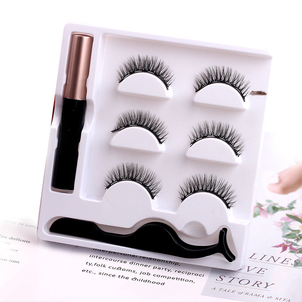 Set Eyeliner y Pestañas Magnéticas