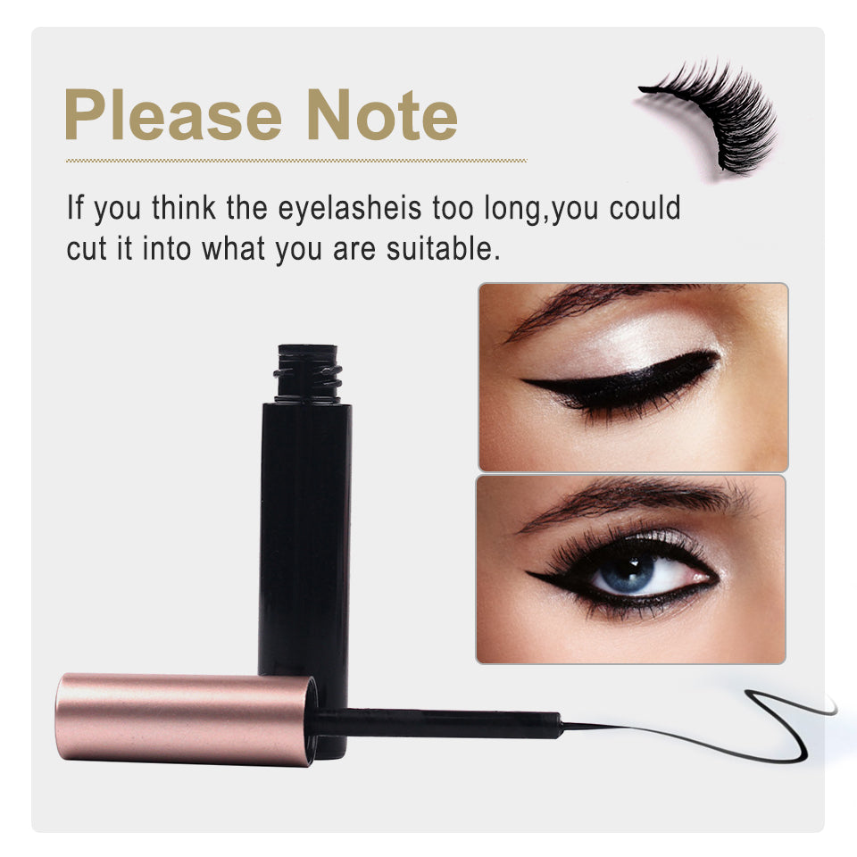 Set Eyeliner y Pestañas Magnéticas