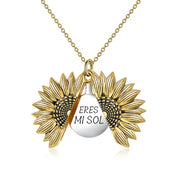 Collar girasol - Eres mi sol